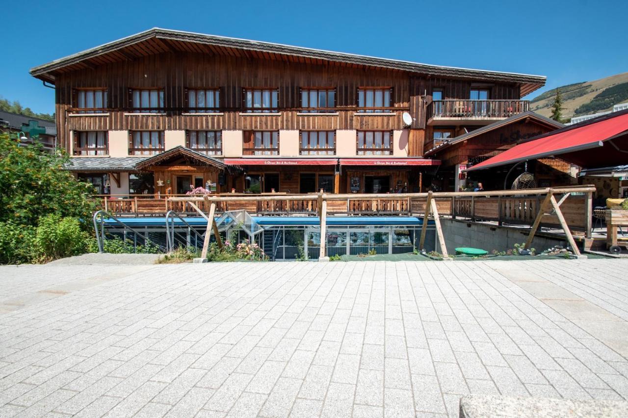 Hotel Le Sherpa เลส์เดอซาลป์ ภายนอก รูปภาพ